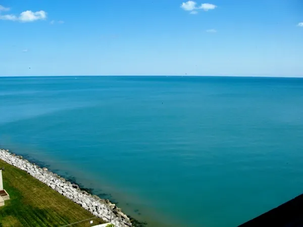 a view of an ocean
