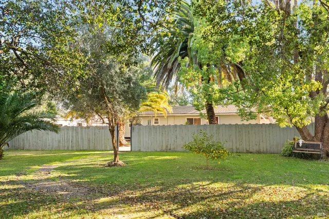 a view of outdoor space and yard