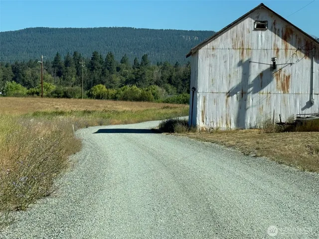 a view of lake and mountain