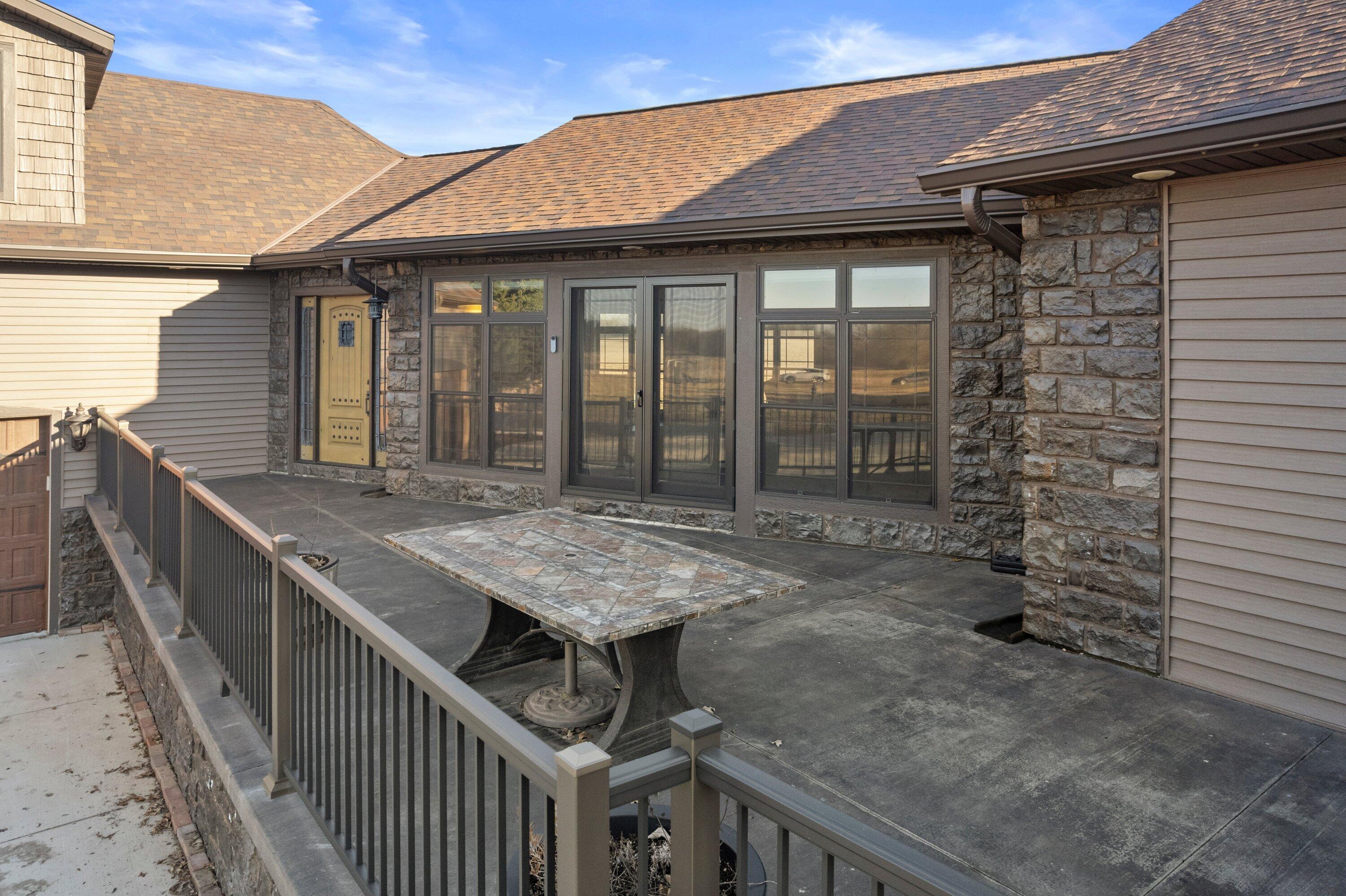 N5302 Crossman Road Lake Mills, WI 53551 - Photo 3 of 71 Front of Home/Deck