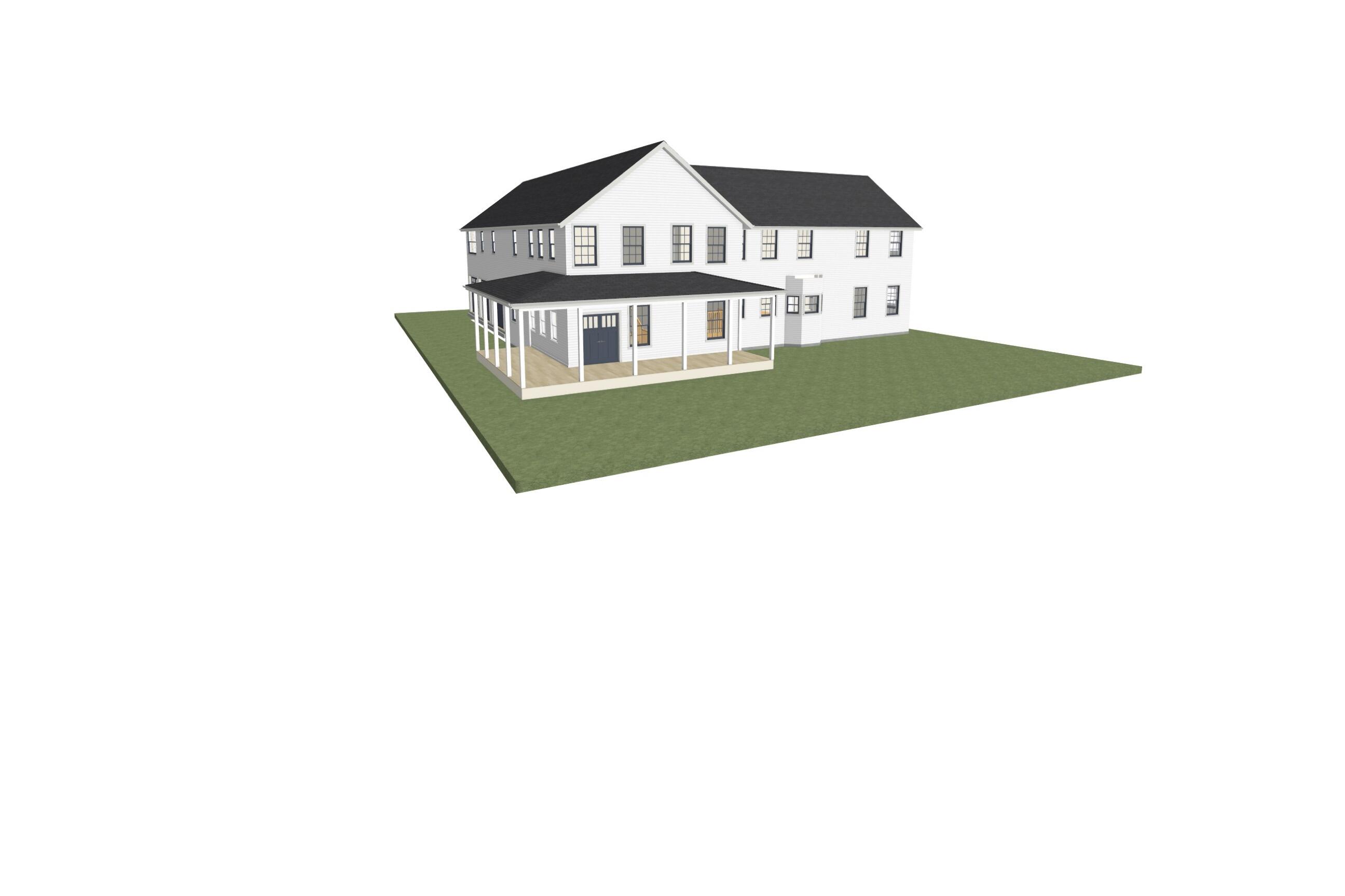 Lot 21 Princes Point Road Yarmouth, ME 04096 - Photo 1 of 1 princess point front elevation for mls