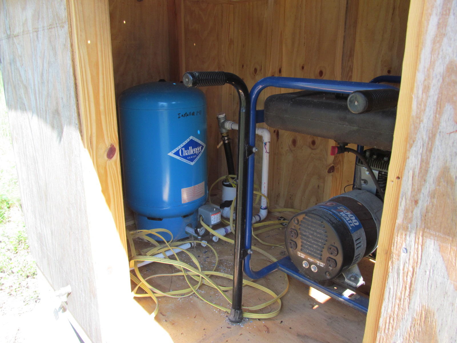 4.7-ac 4.7-ac Chapel Rd Road DeFuniak Springs, FL 32433 - Photo 8 of 15 Well generator set up