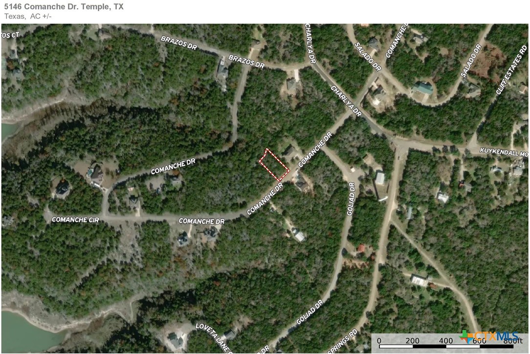 5146 Comanche Drive Temple, TX 76502 - Photo 2 of 6 an aerial view of a house with a yard