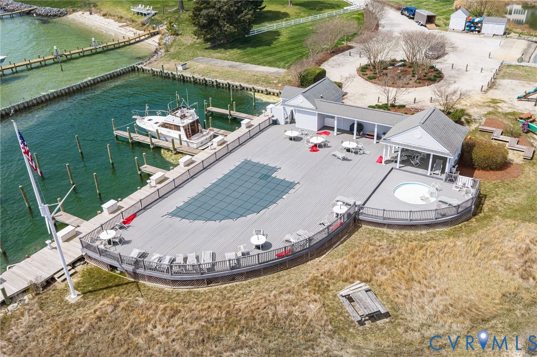 353 Jackson Creek Road Deltaville, VA 23043 - Photo 39 of 48 Community clubhouse & pool