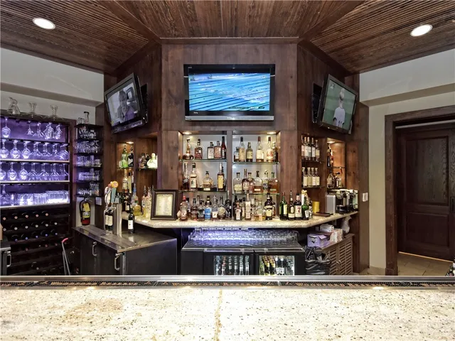 a view of a house with swimming pool