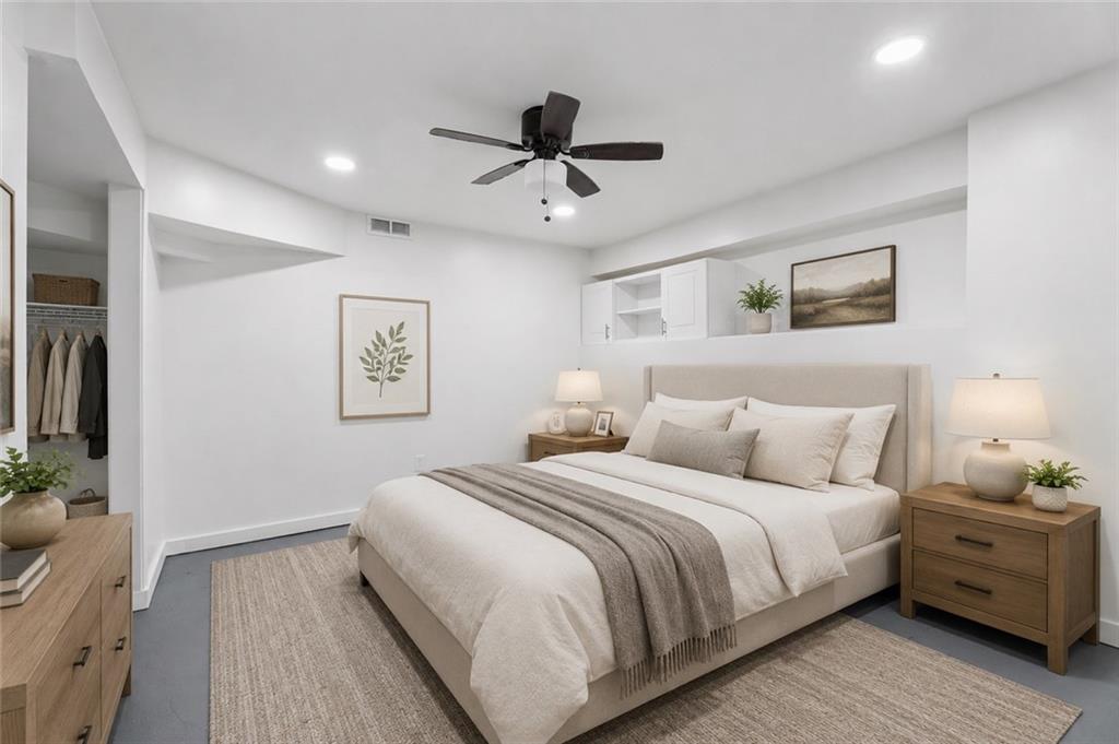 2526 Semmes Street Atlanta, GA 30344 - Photo 12 of 29 a bedroom with a bed and a window