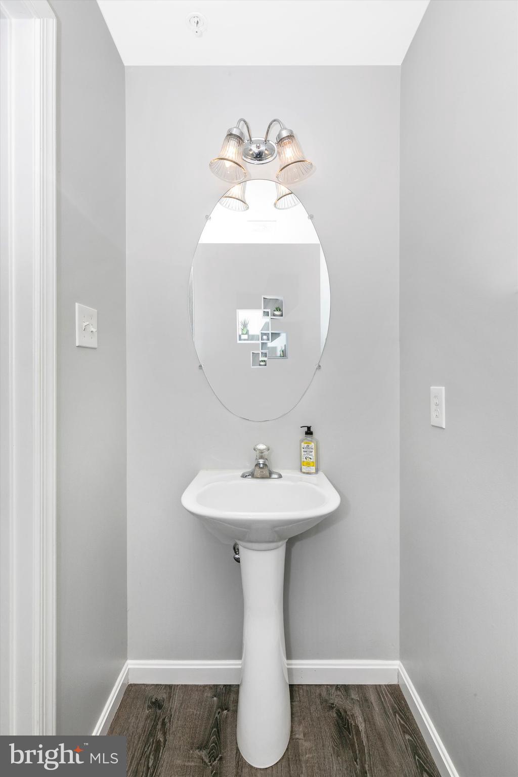 1742 Trestle Street Mount Airy, MD 21771 - Photo 11 of 58 a bathroom with a sink and a mirror
