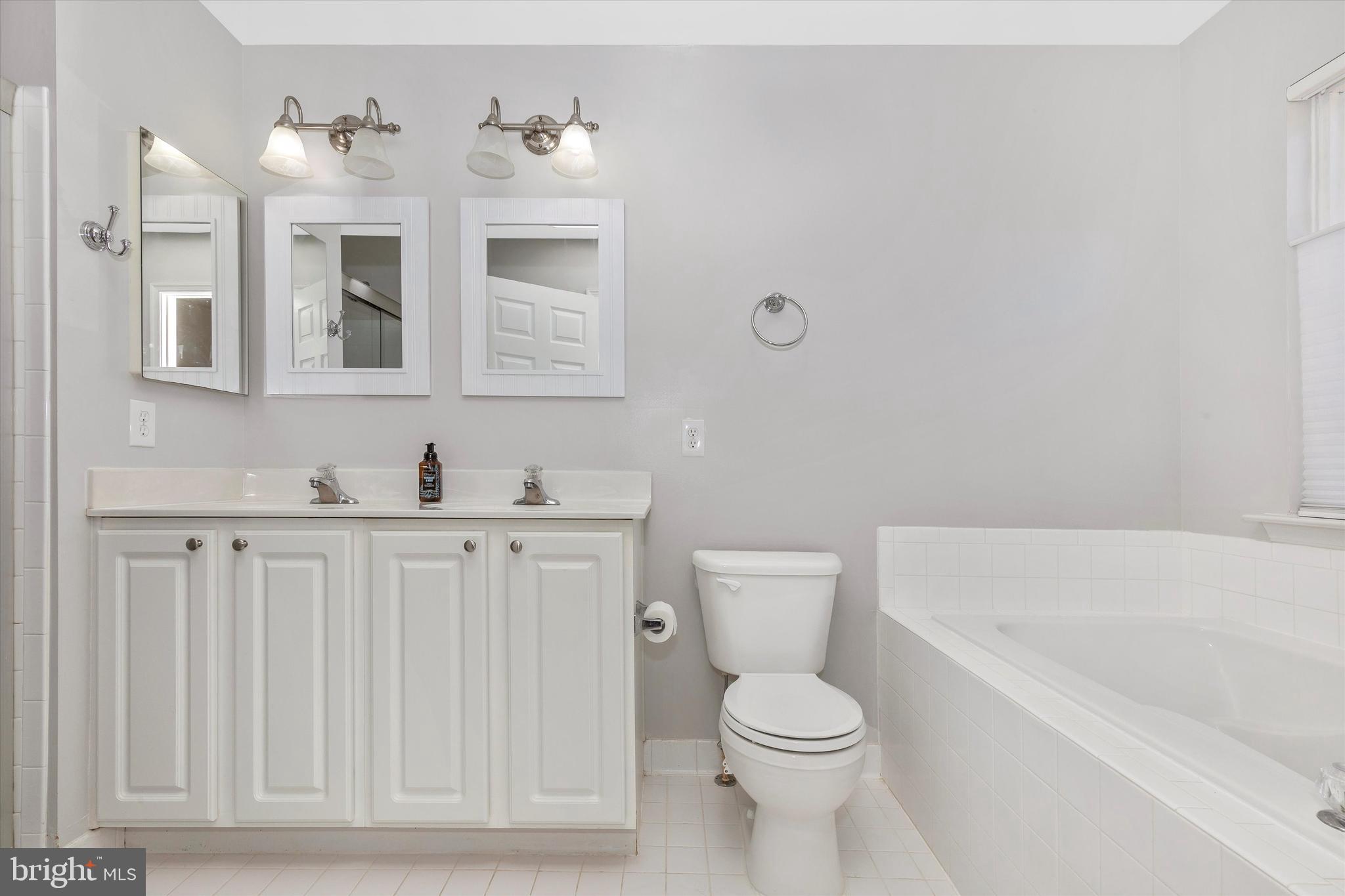 1742 Trestle Street Mount Airy, MD 21771 - Photo 32 of 58 a bathroom with a sink a toilet and bathtub