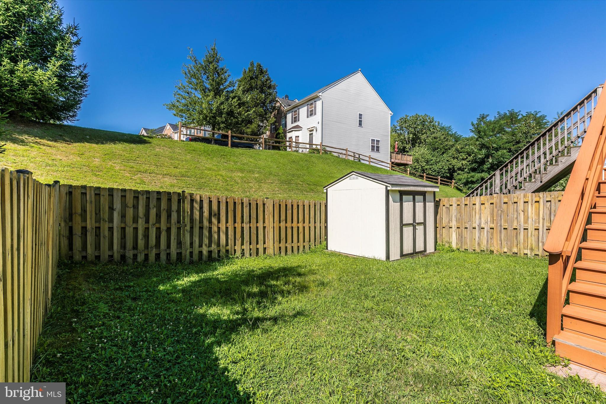 1742 Trestle Street Mount Airy, MD 21771 - Photo 46 of 58 a view of a backyard with a garden