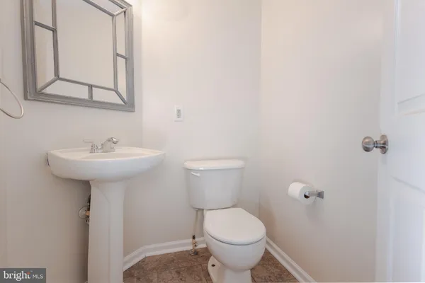 a view of hallway with stairs