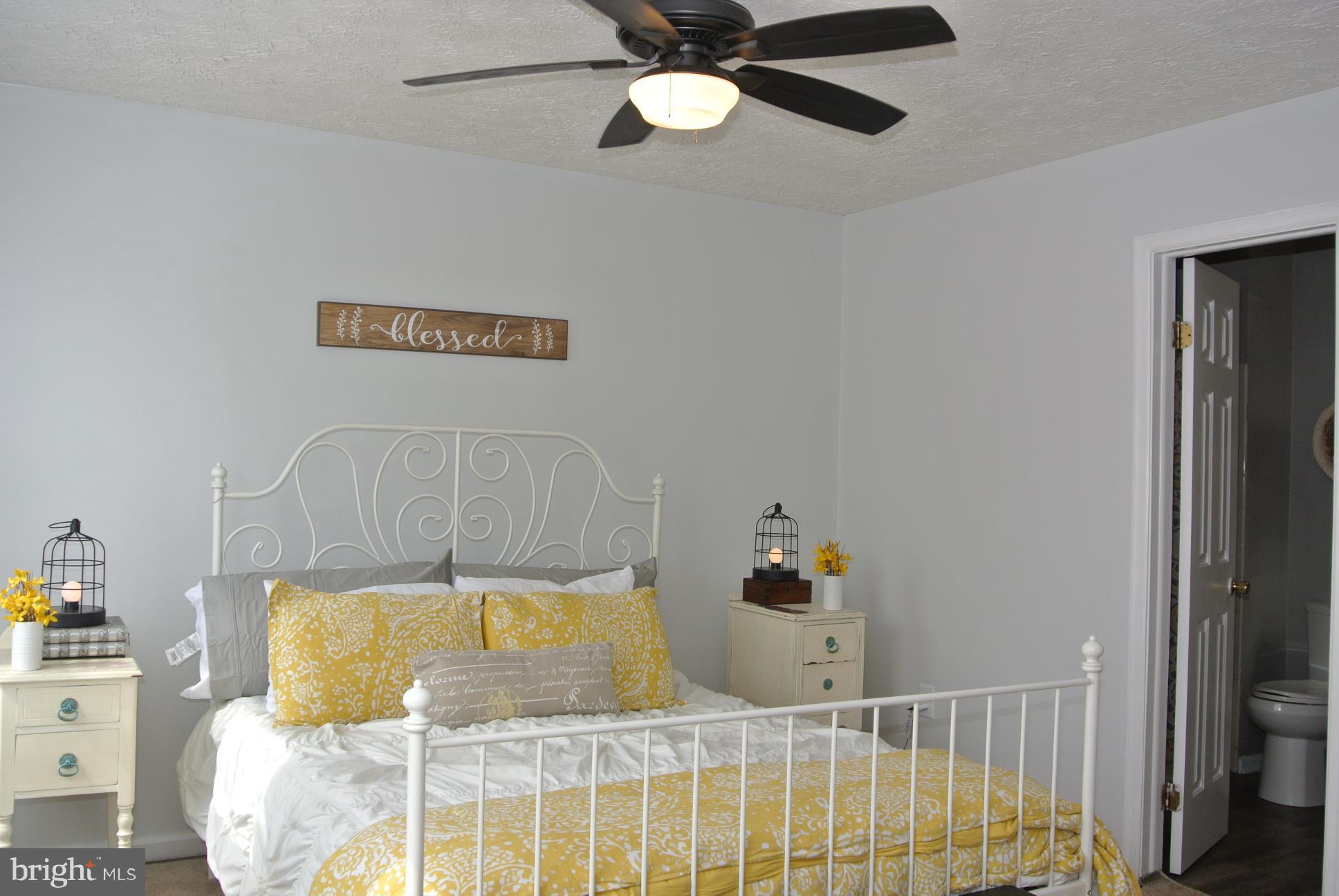 8729 Silver Hall Road Perry Hall, MD 21128 - Photo 7 of 30 Master bedroom with ceiling fan