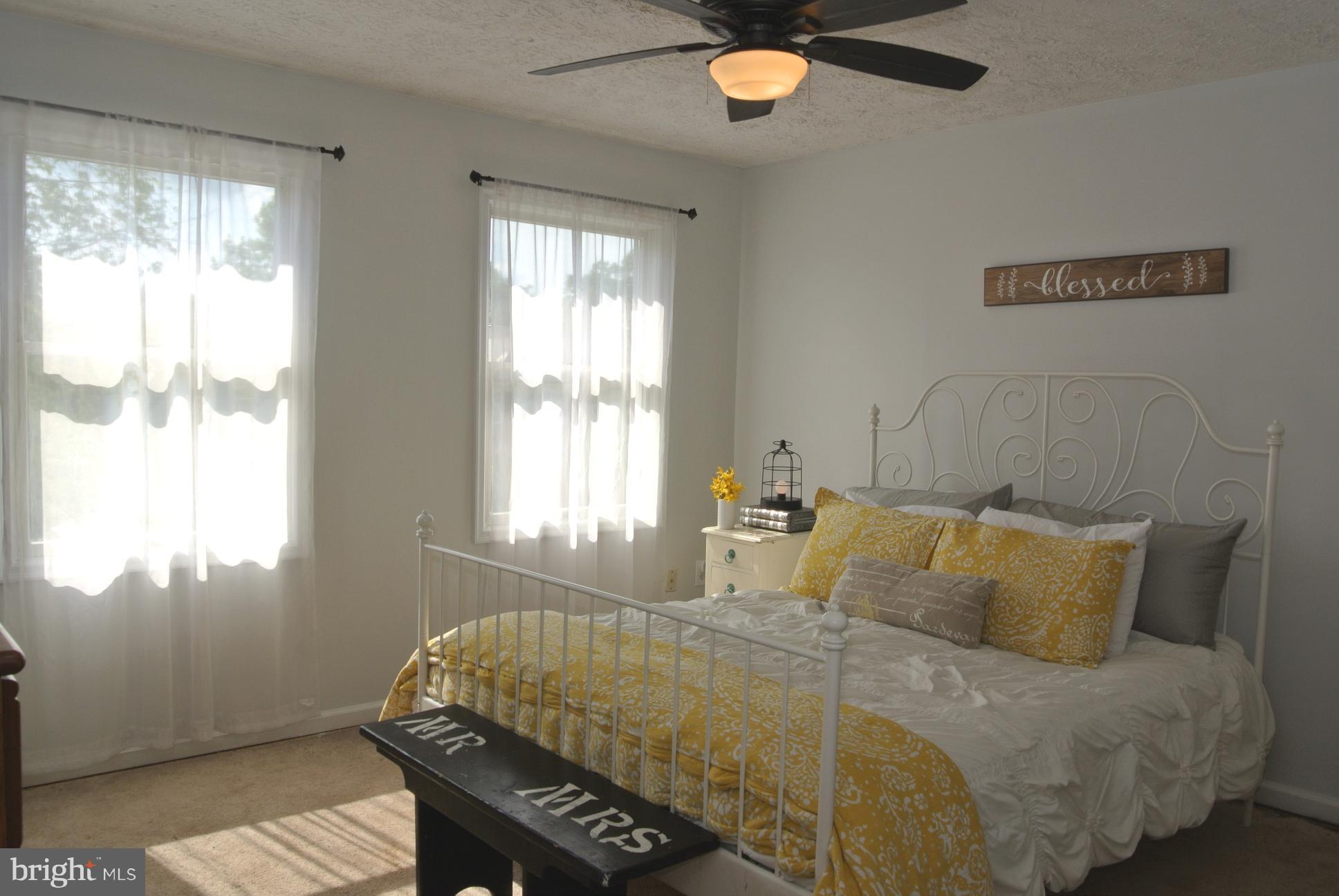 8729 Silver Hall Road Perry Hall, MD 21128 - Photo 8 of 30 Master bedroom with two windows