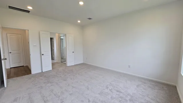 a view of empty room