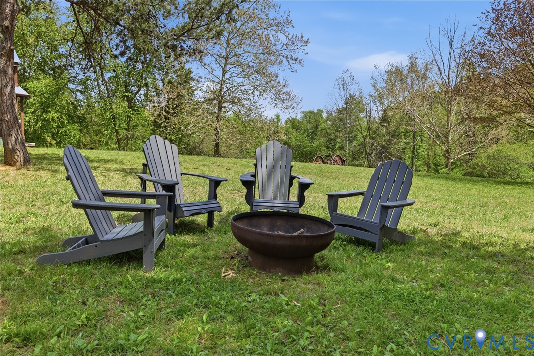 3270 Rigsby Hollow Road Sandy Hook, VA 23153 - Photo 36 of 80 Firepit