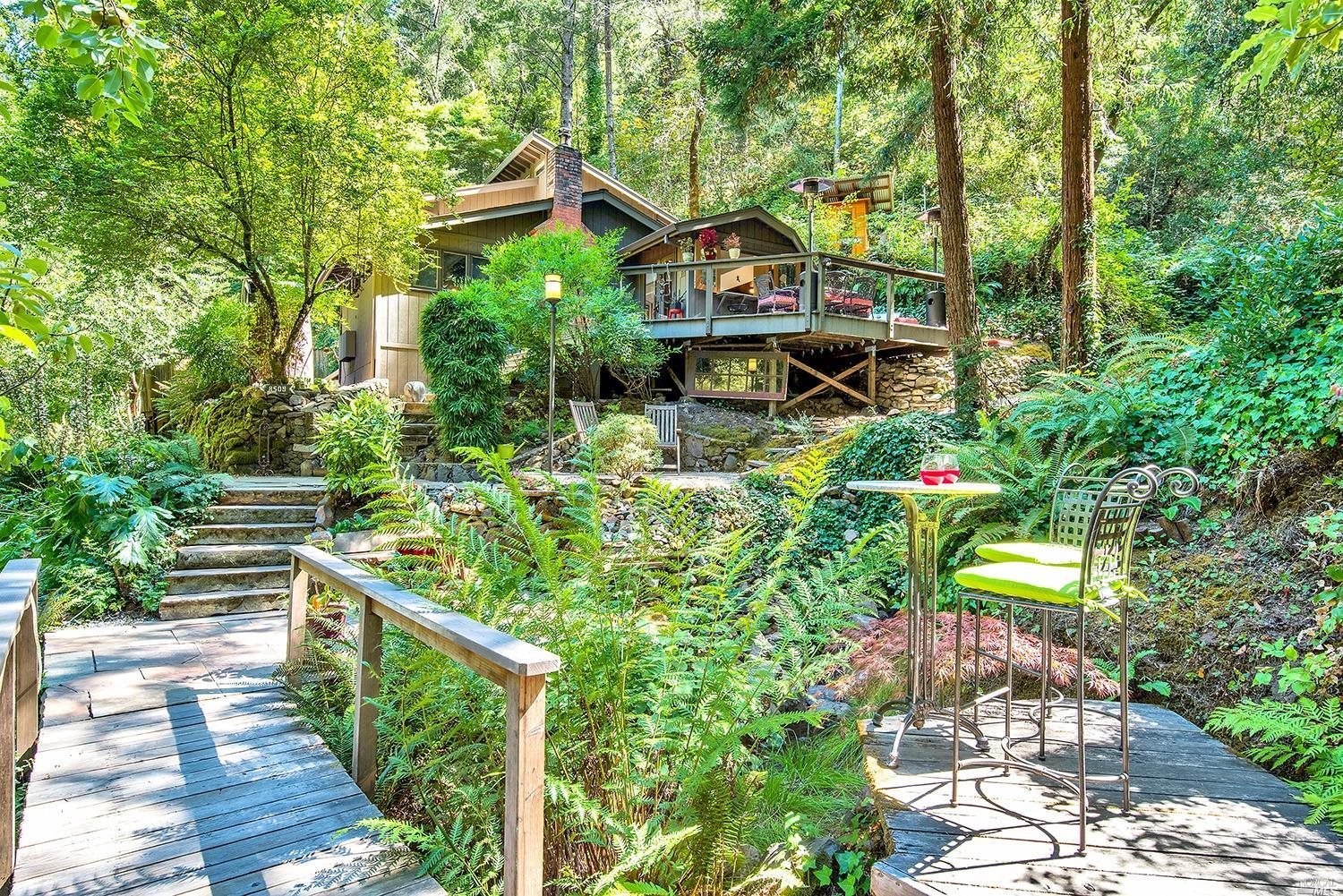 8508 St Helena Road Santa Rosa, CA 95404 - Photo 1 of 1 a house view with a garden space