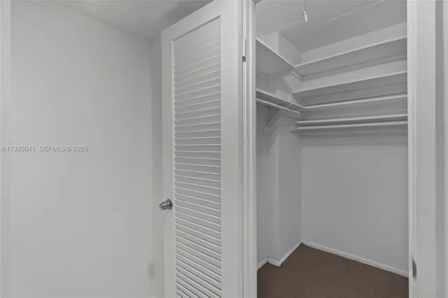 a view of closet