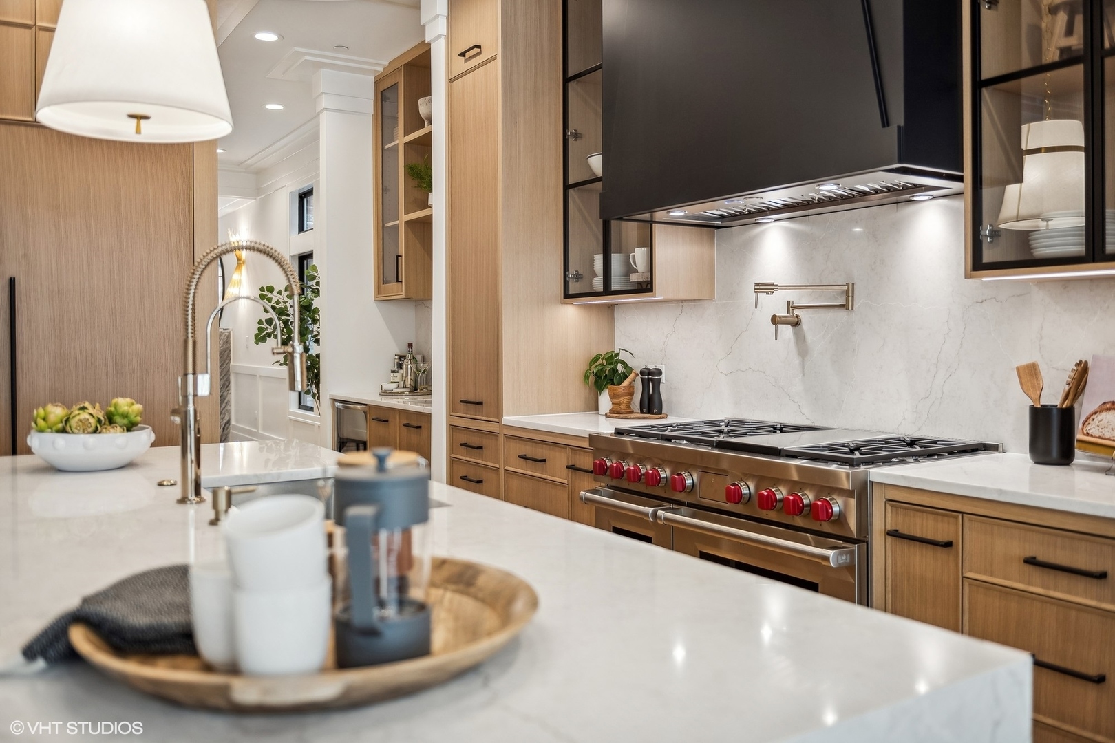 1413 North Mohawk Street Chicago, IL 60610 - Photo 12 of 51 a kitchen with a stove and a sink