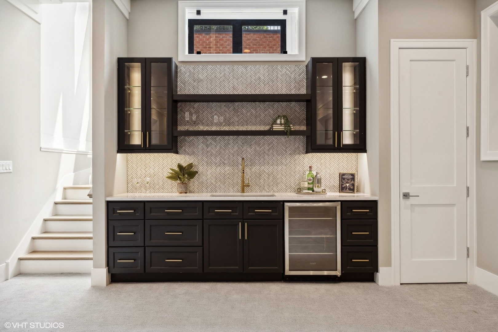 1413 North Mohawk Street Chicago, IL 60610 - Photo 43 of 51 a kitchen with stainless steel appliances granite countertop a refrigerator and a sink