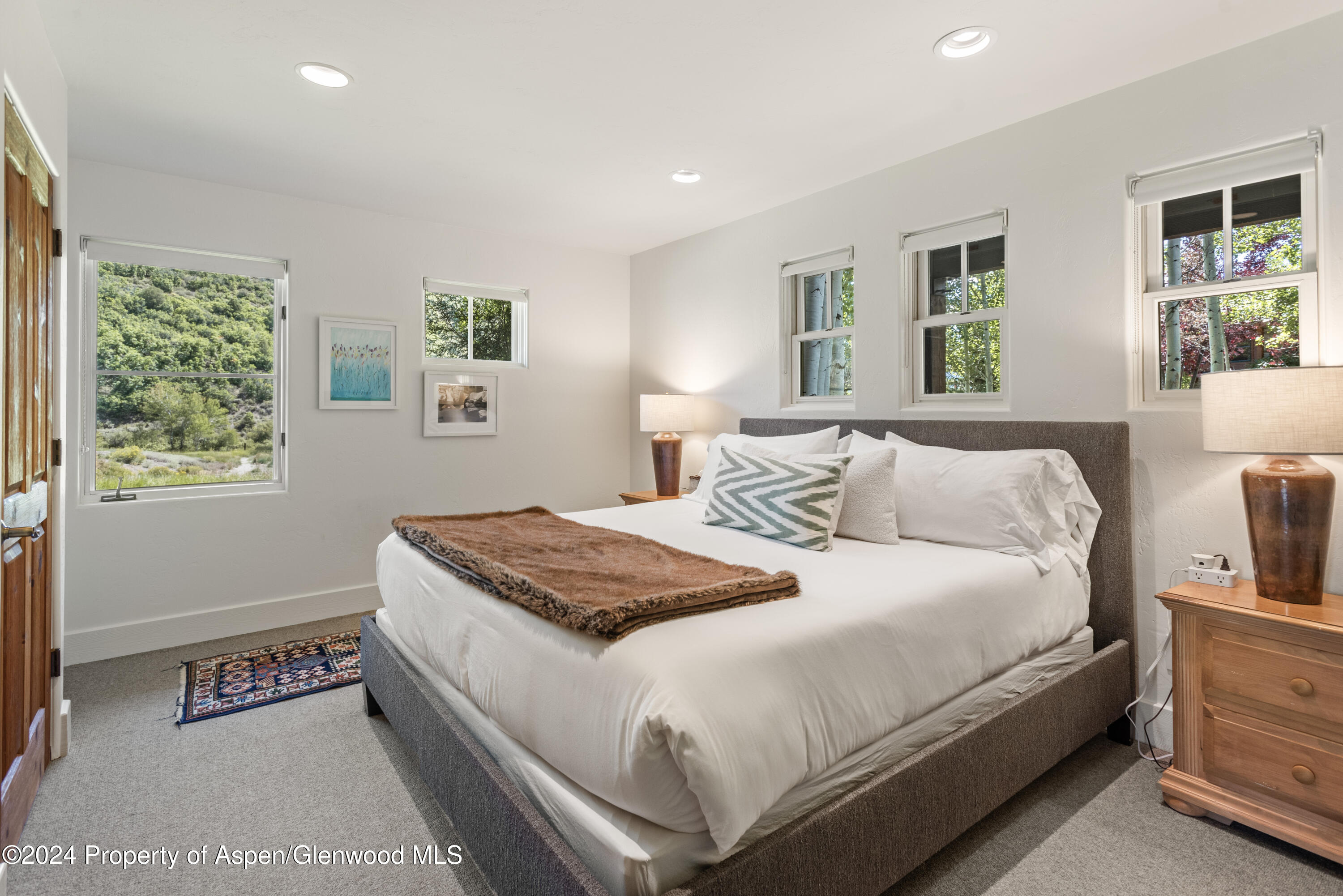 124 Trail Rider Lane Snowmass Village, CO 81615 - Photo 25 of 39 a bedroom with bed and window