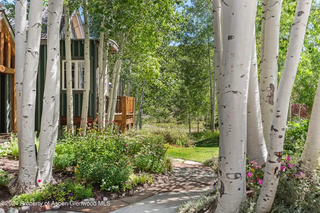 a view of a terrace with a yard
