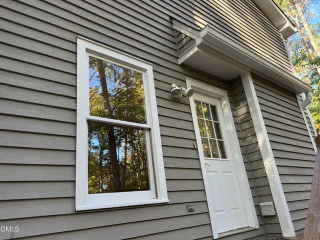 a view of front door