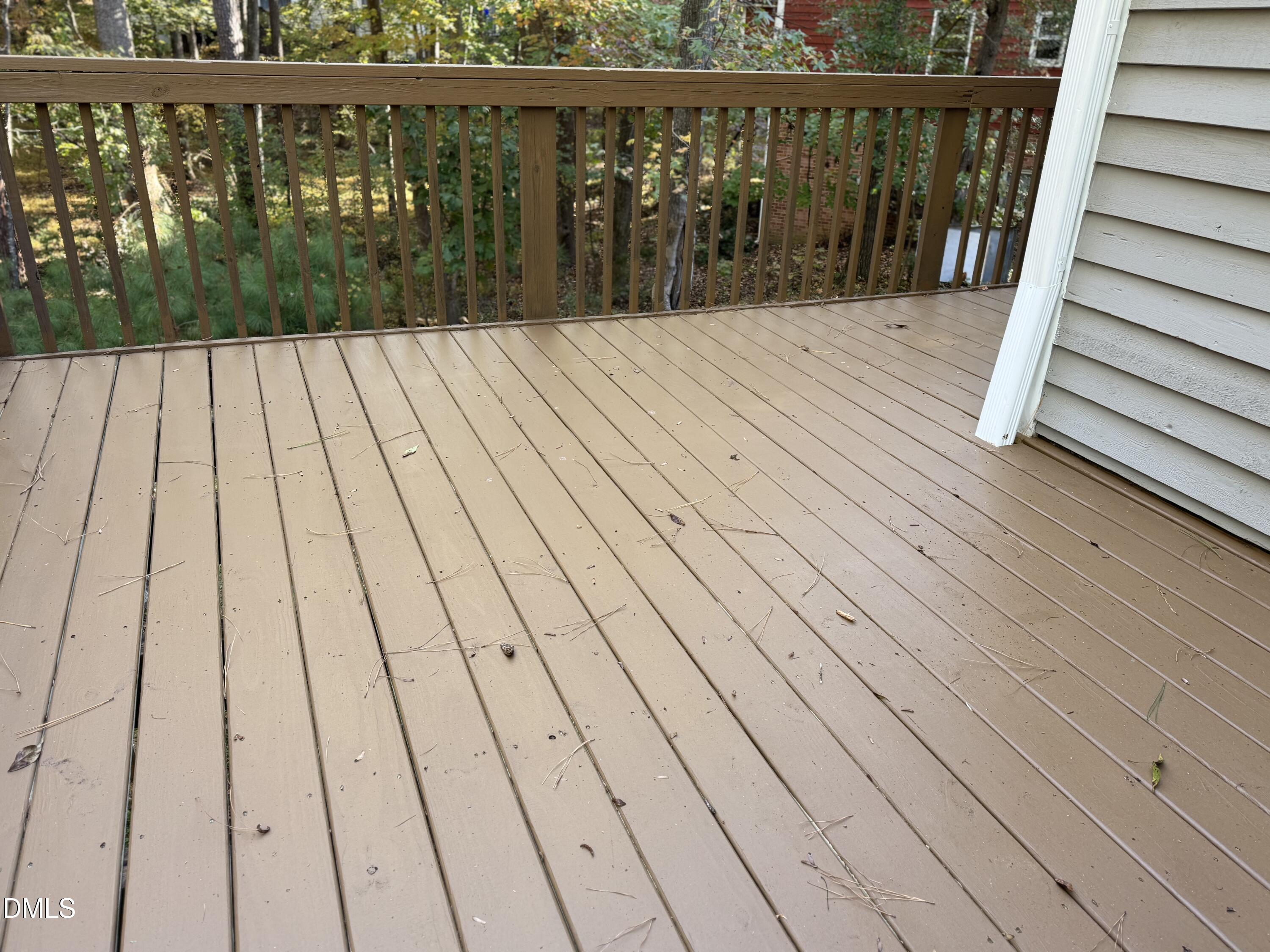 11 Tarawa Terrace, Unit B Durham, NC 27705 - Photo 31 of 32 a view of balcony with wooden floor