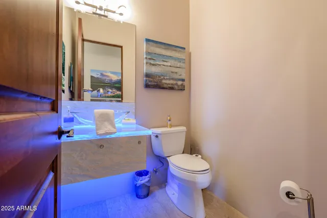 a view of a yard with a forest