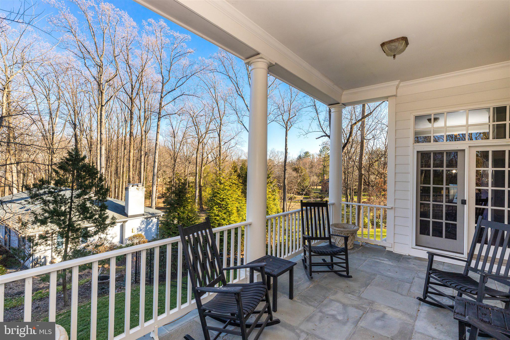 8429 Brook Road McLean, VA 22102 - Photo 14 of 48 Side Porch off of the Library