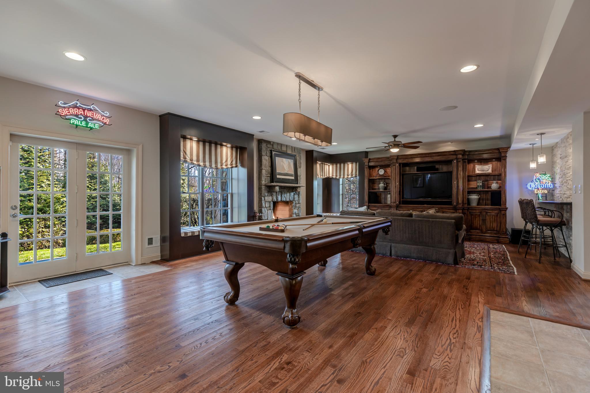 8429 Brook Road McLean, VA 22102 - Photo 29 of 48 Walkout Lower Level - Recreation Room