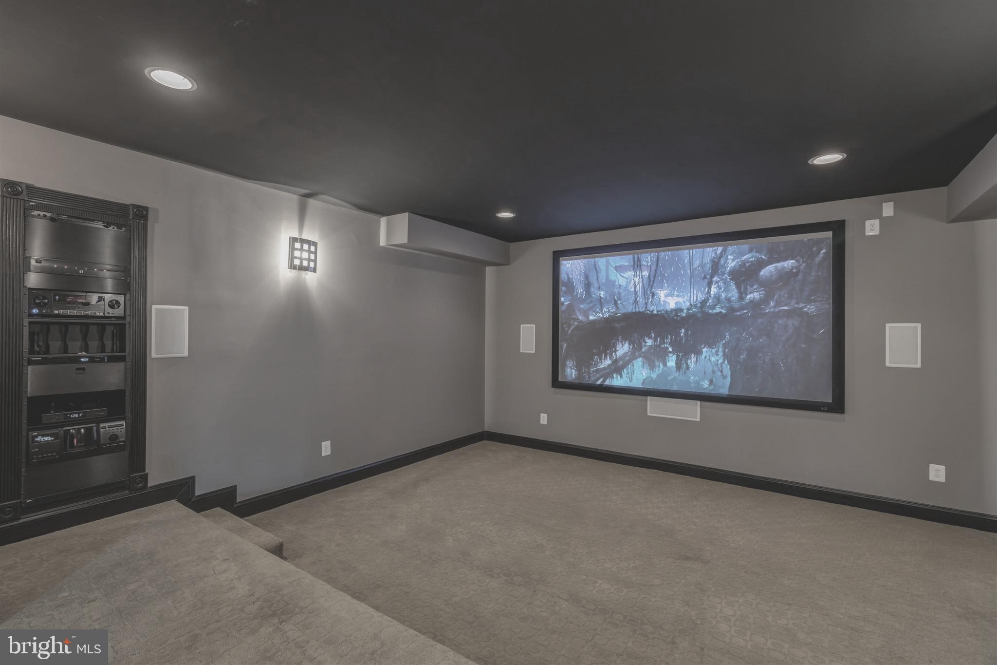 8429 Brook Road McLean, VA 22102 - Photo 34 of 48 Home Theater with Surround Sound