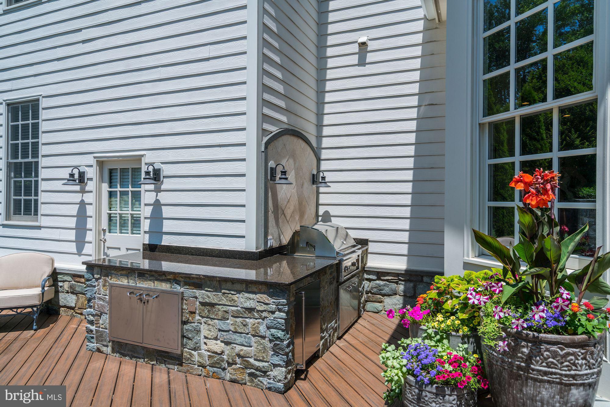 8429 Brook Road McLean, VA 22102 - Photo 41 of 48 Built-in BBQ