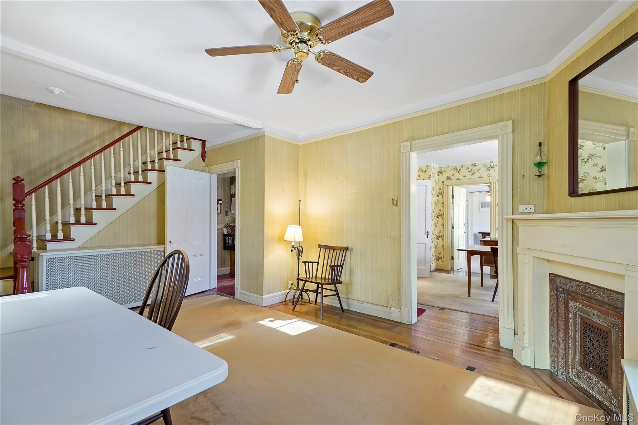 503 Second Avenue Pelham, NY 10803 - Photo 7 of 39 Another view of the Living room with fireplace
