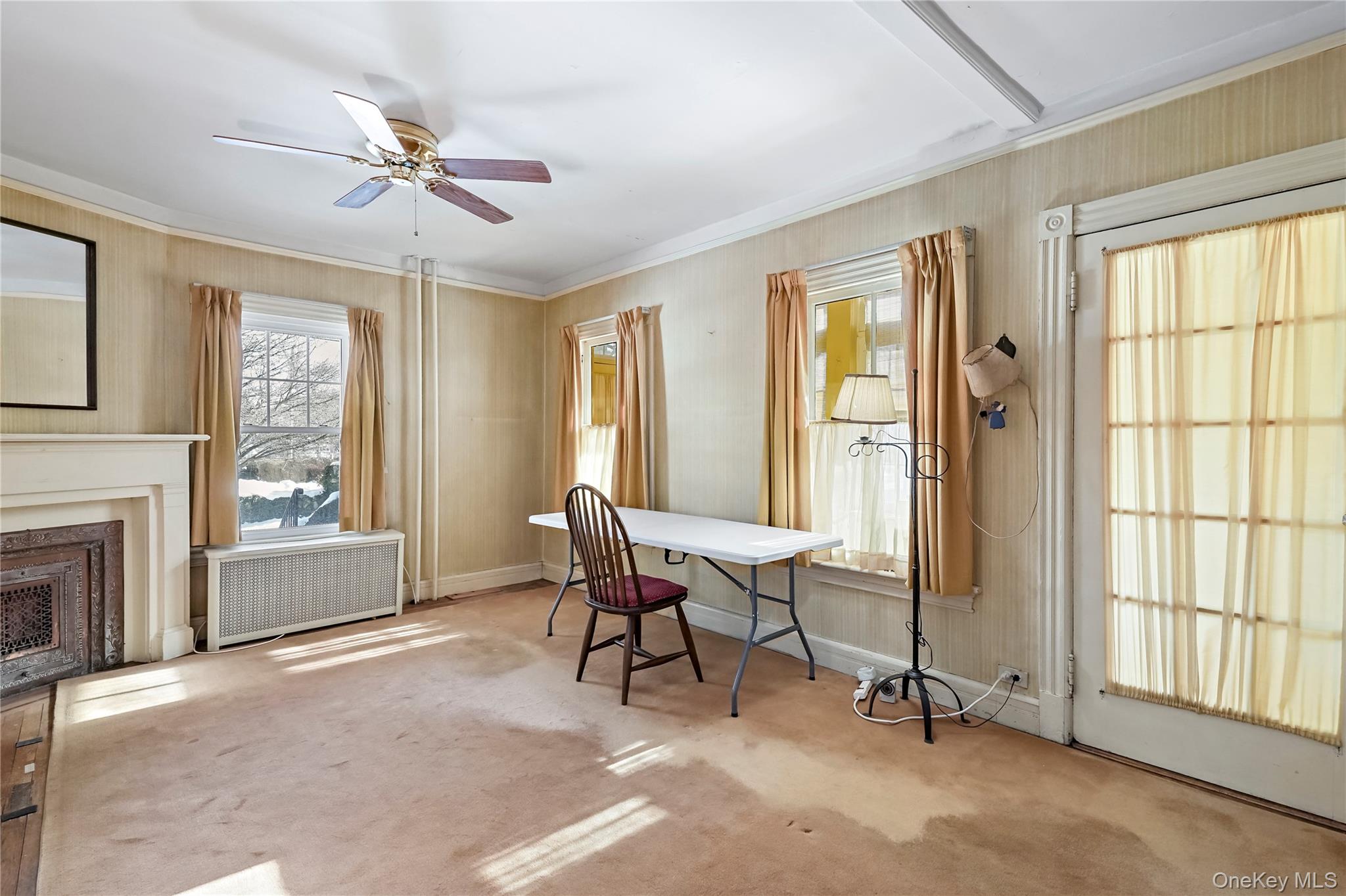 503 Second Avenue Pelham, NY 10803 - Photo 8 of 39 Living room with fireplace