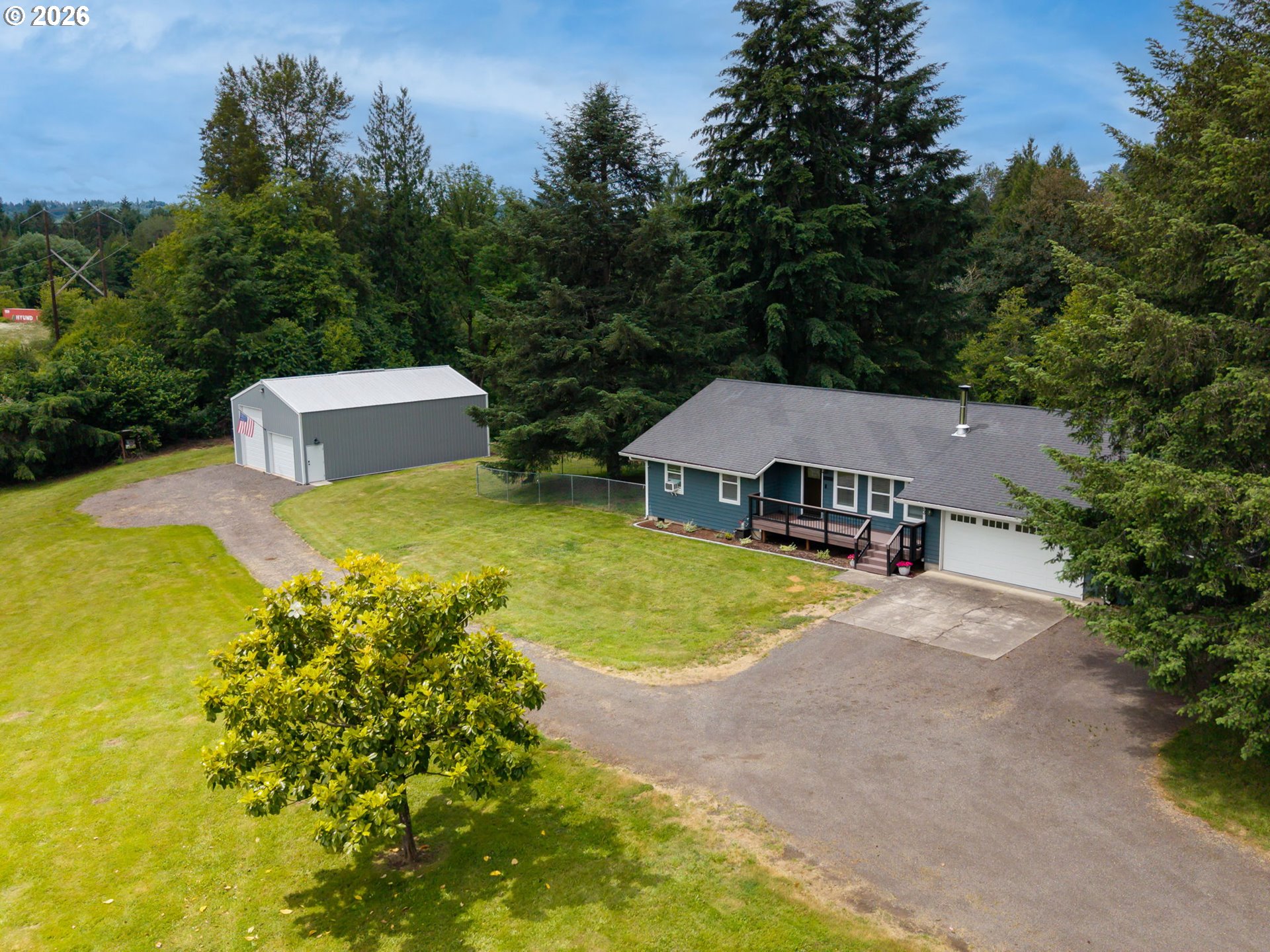 133 Bryant Road Woodland, WA 98674 - Photo 3 of 33 Drone View/UAV