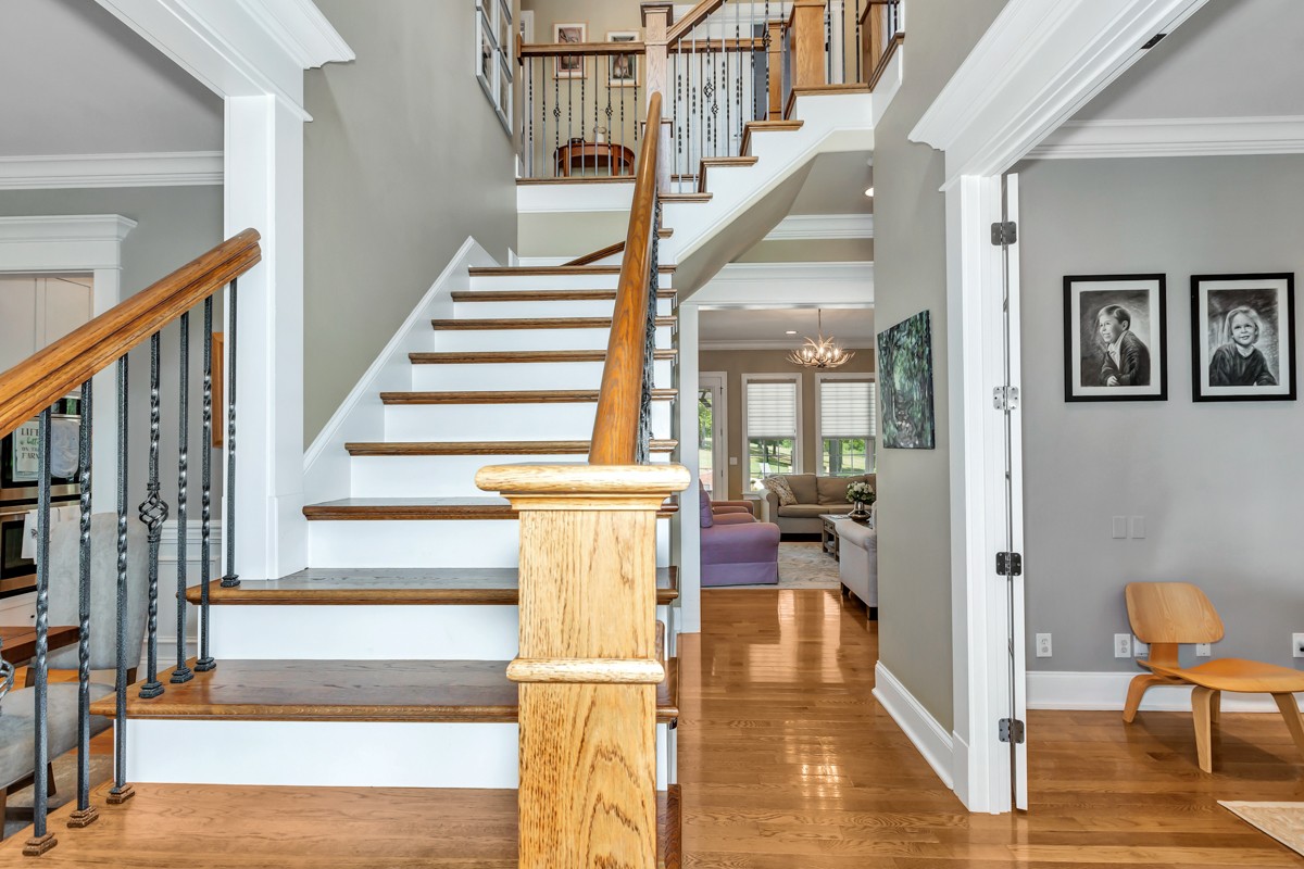 983 Veto Road Prospect, TN 38477 - Photo 5 of 43 a view of entryway and hall with wooden floor