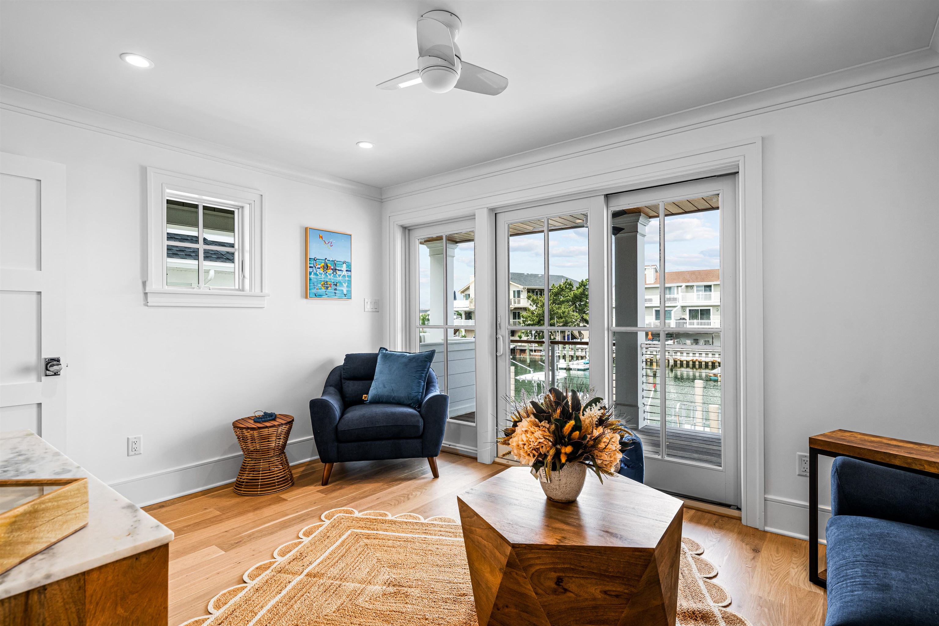 2158 Ocean Drive, Unit 2158 Avalon, NJ 08202 - Photo 15 of 50 a living room with furniture and a potted plant