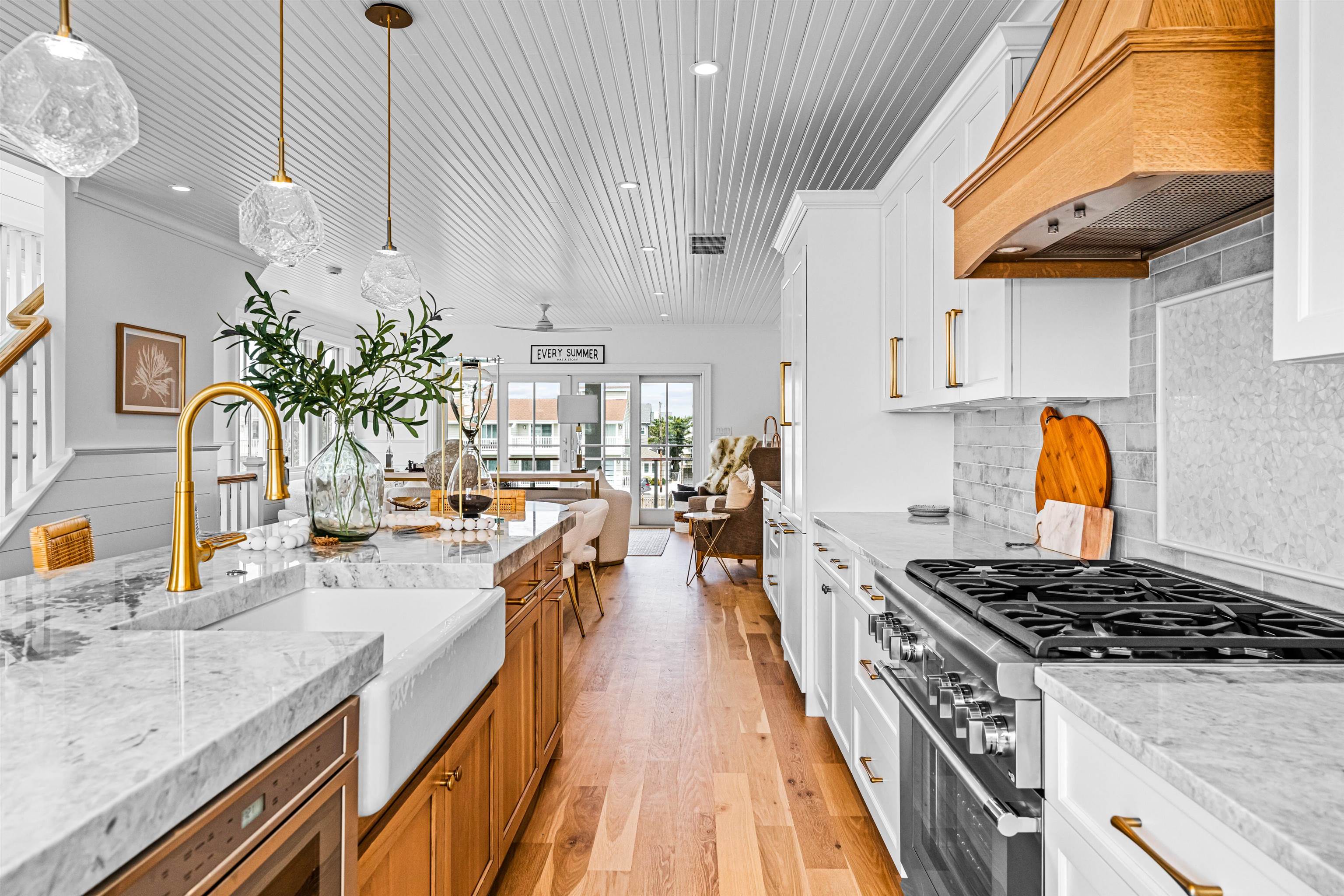 2158 Ocean Drive, Unit 2158 Avalon, NJ 08202 - Photo 26 of 50 a kitchen with stove and cabinets