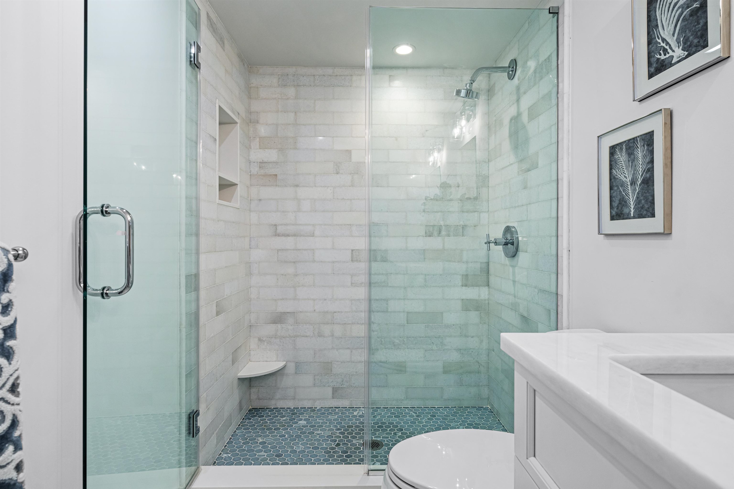 2158 Ocean Drive, Unit 2158 Avalon, NJ 08202 - Photo 39 of 50 a bathroom with a toilet and a shower