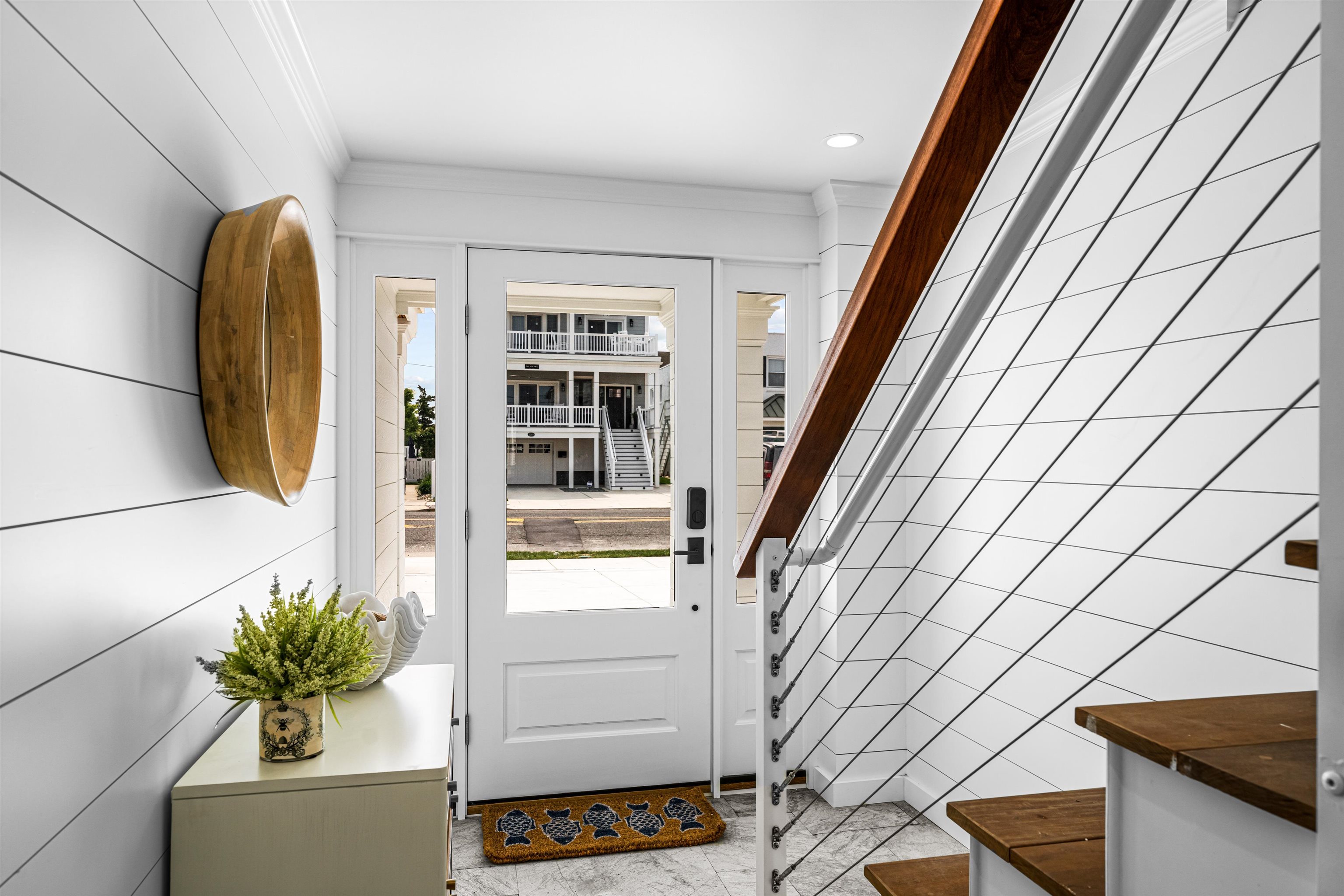 2158 Ocean Drive, Unit 2158 Avalon, NJ 08202 - Photo 6 of 50 a view of entryway with furniture and wooden floor
