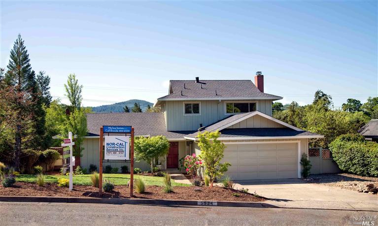 5934 Yerba Buena Road Santa Rosa, CA 95409 - Photo 1 of 1 a front view of house with yard
