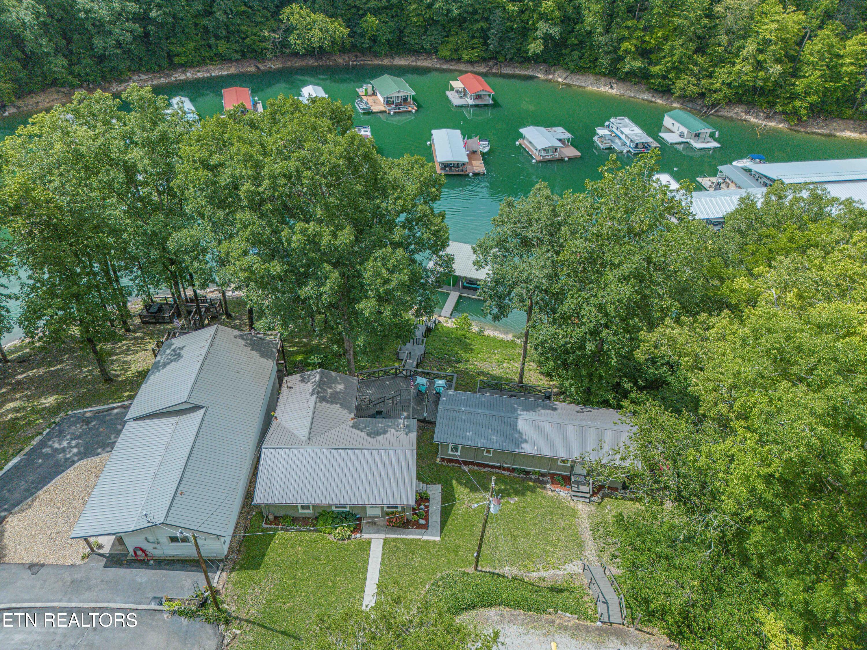 810 Indian River Boat Dock Road Jacksboro, TN 37757 - Photo 6 of 51 Drone-3