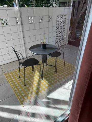 a view of balcony and patio