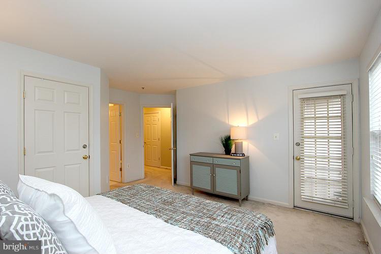 11864 Breton Court, Unit 14A Reston, VA 20191 - Photo 19 of 23 Master Bedroom Opens to Balcony!