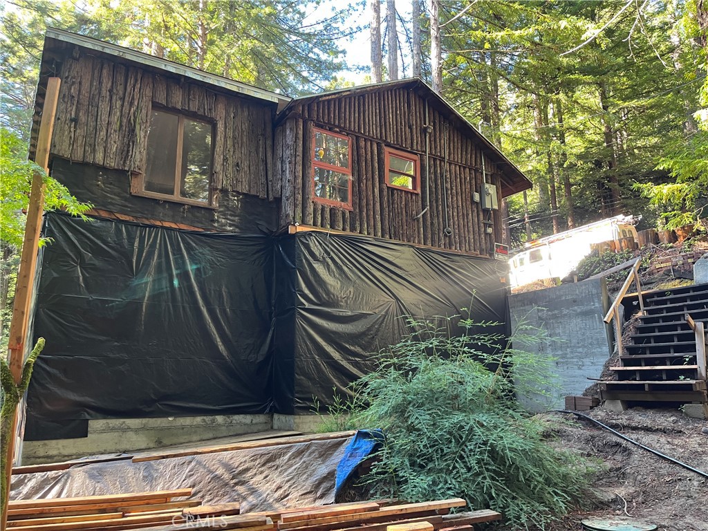 16125 Bittner Road Occidental, CA 95465 - Photo 20 of 40 a front view of house with yard