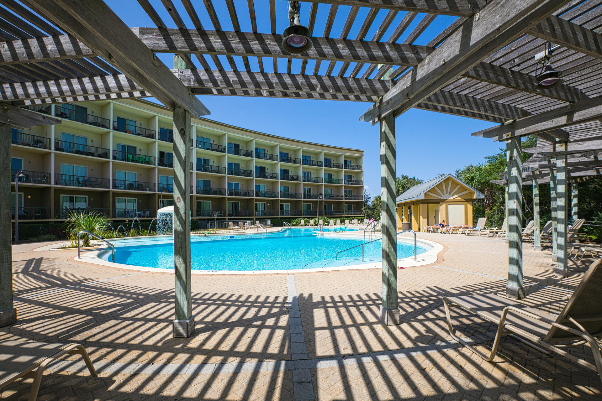 548 Sandy Cay Drive, Unit 309 Miramar Beach, FL 32550 - Photo 40 of 47 a view of a house with a patio