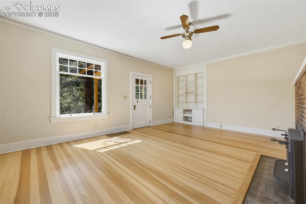 4530 Hagerman Road Cascade, CO 80809 - Photo 13 of 47 Living Room With View Of Built-Ins
