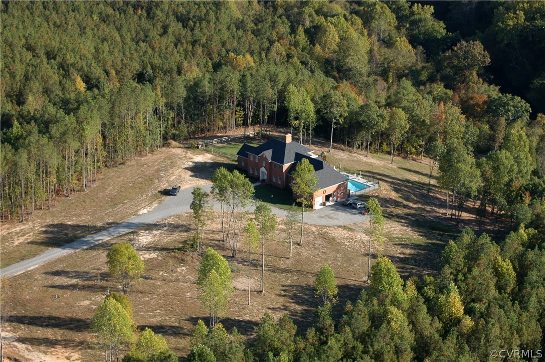 11103 Locust Ridge Place Ashland, VA 23005 - Photo 48 of 50 Aerial view upon completing construction but befor
