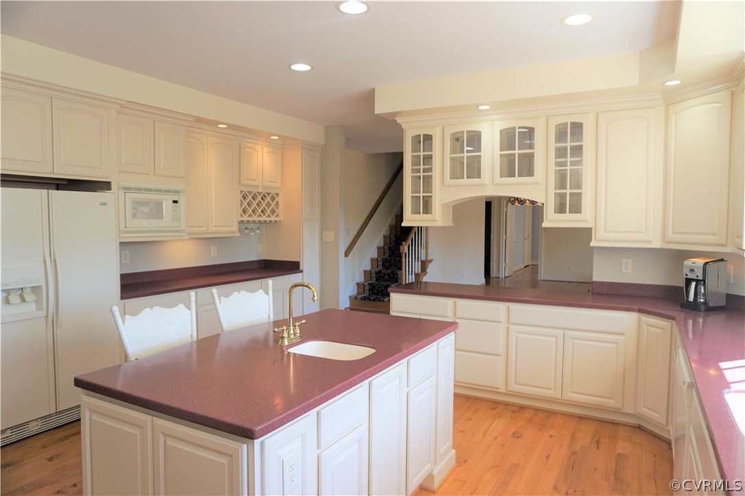 11103 Locust Ridge Place Ashland, VA 23005 - Photo 7 of 50 Newly painted kitchen perfect for entertaining for