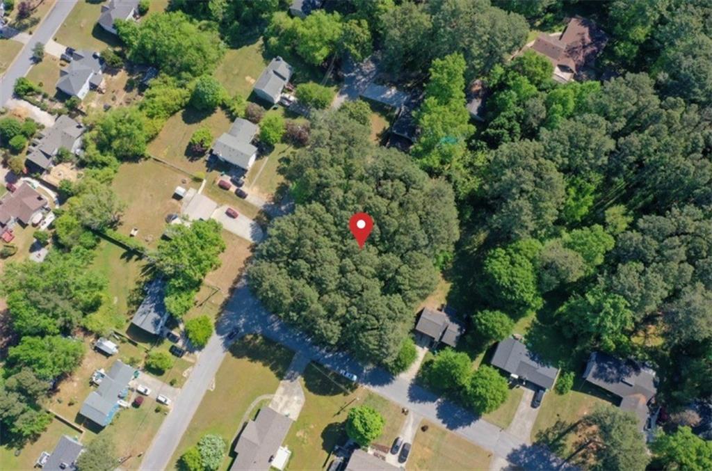 1250 Halter Lane Lithonia, GA 30058 - Photo 1 of 2 an aerial view of a house with yard