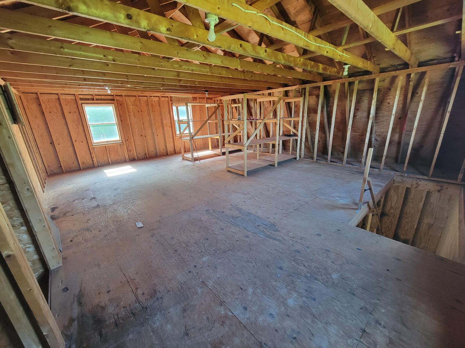 171 Magrath Road Wilton, ME 04294 - Photo 23 of 54 21-Garage loft